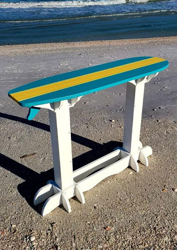 Island Time Surfboard Table 2